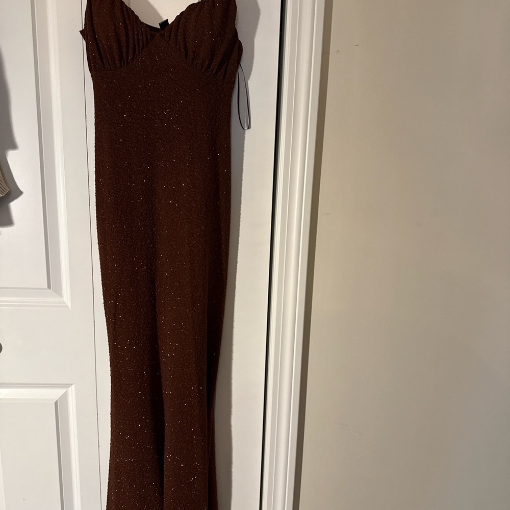 Elegant Burgundy dress